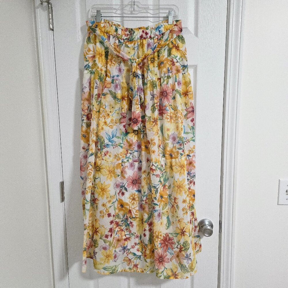 Her Destiny Women's Maxi Skirt Multi-Colored Large